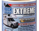 CoFair Products UBE425 Quick Roof Extreme 4&quot; x 25&#39; RV White Roof Tape - £37.11 GBP