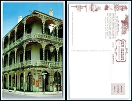 LOUISIANA Postcard - New Orleans, Lace Balconies - 700 Royal Street M11 - £3.08 GBP