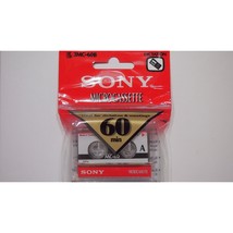 Sony 60 Minute Blank Microcassette Tapes MC-60, Set of 3 - £17.05 GBP