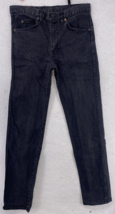 Levi Strauss Men Jeans 31x34 Black 547 Vintage Orange Tab 1990&#39;s Australian Made - £30.95 GBP
