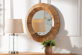 Aerin Bohemian Grasscloth Accent Mirror - $1,211.74 MXN