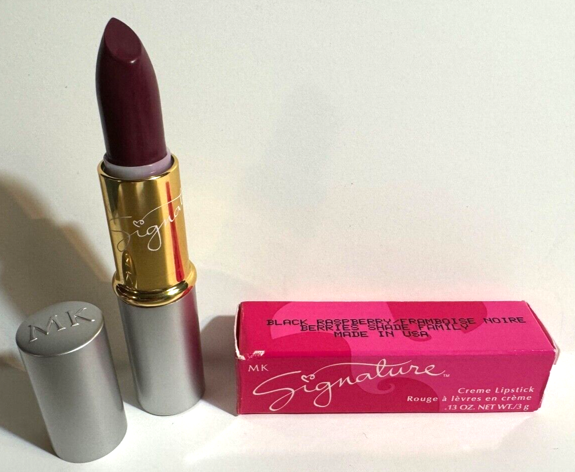 Primary image for Mary Kay Signature Creme Lipstick BLACK RASPBERRY #9074 New in Box FREE SHIPPING