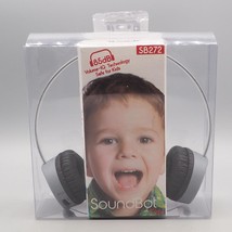 SoundBot SB272 Volume-IQ Technology 85dB Safe for Kids Bluetooth Gray - £25.69 GBP
