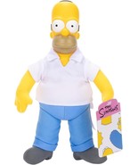 Disney Simpsons Homer Simpson Plush Soft Fabric Body Sculpted Head 10 in... - $19.59