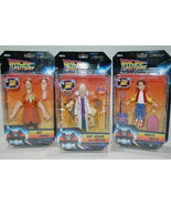 Lot Of 3 Back to the Future Toony Classics NEW NECA Marty McFly Doc Eins... - £22.19 GBP