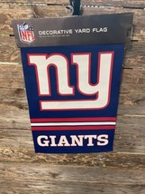 New York Giants Premium 2 Sides  12.5" X 18" Garden Flag WinCraft NFL NWT Blue - $13.32
