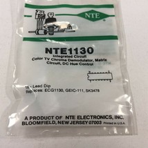 (1) NTE NTE1130 Integrated Circuit Color TV Demodulator - $9.89