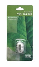 HIC Loose Tea Leaf Mini Tea Ball and Herbal Infuser, 18/8 Stainless Steel, Pi... - $10.76