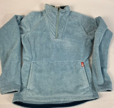 The North Face Fleece Sweater Pullover Womens XS Light Blue TNF Ski Full... - £19.91 GBP
