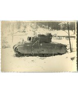 German WWII Photo Abandoned Hungary Tank Turan 40M 01280 - £11.72 GBP