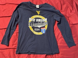 West Virginia Mountaineers Liberty Bowl 2014 Shirt L Ladies Gildan Long ... - $356.49 MXN