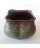 New Signed Original Artist Design Handmade Glazed Ceramic Clay Art Potte... - $39.59