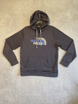 The North Face Hooded Pullover Sweatshirt Gray and Blue Men&#39;s Size Large - $18.81