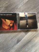 Tim McGraw CD Lot of 2 / Greatest Hits And Greatest Hits Volume 2 - £4.61 GBP