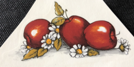 M98 - Ceramic Waterslide Vintage Decal - 3 Apple Groups - 3.75&quot; - $1.75