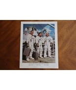 Vintage NASA 11x14 Photo/Print 69-HC-264 Apollo 10 Crew: Cernan Young St... - $11.40