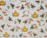 SET OF 3 SAME PLASTIC PLACEMATS,12&quot; x 17&quot;, BUMBLE BEES &amp; HONEYCOMBS, HL - £11.86 GBP