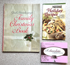 Vintage Paperback Holiday Desserts Recipes Cookbooks Christmas Lot of 3 - £3.20 GBP