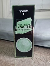 (1) SpaLife Cucumber Yogurt Facial Cream Mask, Net Wt: 4.05 oz Tube-NEW-... - $221.45 MXN