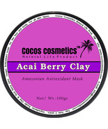 Face mask | Clay mask | Acai berry clay facial mask | Antioxidant clay mask - £22.91 GBP