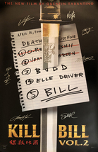 KILL BILL SIGNED POSTER - $180.00