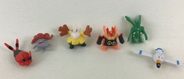 Tomy Pokemon Mini Figures 6pc Mixed Lot Anime 1&quot; Collectables Video Game Toy P22 - £14.75 GBP