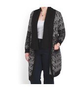 Women&#39;s Winter Fall Wool blend Fairisle Cardigan Sweater jacket coat plu... - $148.49