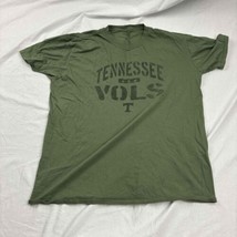 Fanatics Tennessee Vols T-Shirt Green Short Sleeve Crew Neck Graphic Print XL - £11.67 GBP