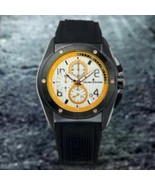NEW Studer Schild 14063 Mens Diesel Watch Chronograph Orange Accented Wh... - £60.97 GBP