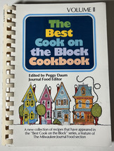 The Best Cook on the Block Cookbook Volume II -1987 - By The Milwaukee Journal - £6.77 GBP