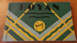 Vintage Book Of 18 postcards Royan, France, Les Editions D’Art Yvon Pari... - $34.99