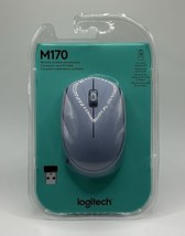 Logitech M170 Wireless Mouse Ambidextrous Blue Grey New Sealed - $15.83