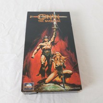 Conan the Barbarian 1981 VHS 1990 Arnold Schwarzenegger James Earl Jones Mako - £4.68 GBP