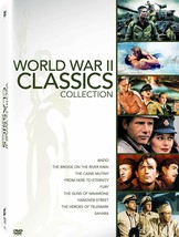 WWII Classic Collections 9 Films (DVD) NEW Factory Sealed, Free Shipping - £19.45 GBP