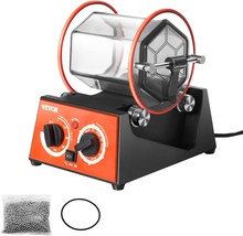 VEVOR Jewelry Polisher Tumbler 6.6lbs/3kg Capacity Mini Rotary Tumbler M... - $83.99