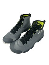 Under Armour Men&#39;s UA SpeedFit Hike Mid Boots Graphite/Black/Lime Surge Sz 10.5 - £58.72 GBP
