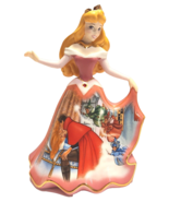 Disney&#39;s Sleeping Beauty Porcelain Bell Figurine Dresses and Dreams Coll... - £39.66 GBP