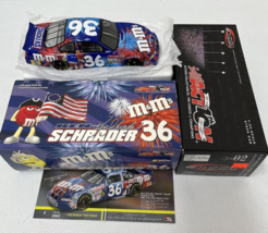 2002 Grand Prix Club Nascar Race Car Bank 1:24 Ken Schrader #36 M&amp;M 4th July - £15.98 GBP