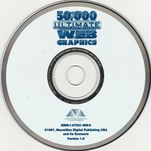 50000 Ultimate Web Graphics by MacMillan Digital Publishing ~ 1997 - £7.90 GBP