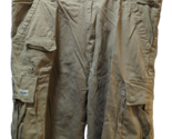 Timberland Men&#39;s brown cargo outdoor shorts sz 40  cotton 12&quot; inseam - $19.79