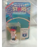 The Original MICRO STARS Collector&#39;s Series Greg Maddux Atlanta Braves - £6.32 GBP