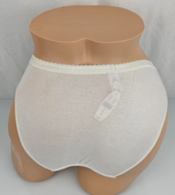 Nwt Victoria&#39;s Secret S Ivory 100% Cotton Vintage Rare Low Rise Bikini Panties - £23.35 GBP