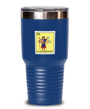 30 oz Tumbler Stainless Steel Insulated  Funny La Supermama Mexican Mama  - £27.93 GBP