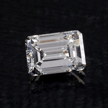 1.00 Carat Desseré F/VS2 Émeraude Coupe Diamant Certifié GIA - £5,443.37 GBP