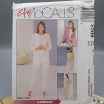 UNCUT Vintage Sewing PATTERN McCalls 2589, Select a Size 2000 Womens Jacket - $12.60