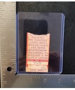 E.L.O. - VINTAGE MAR 12, 1977 HOLLYWOOD, FLORIDA CONCERT TOUR TICKET STUB - $20.00
