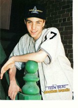 Jonathan Brandis Scott Wolf teen magazine pinup clipping 90&#39;s Super young hat - £9.50 GBP