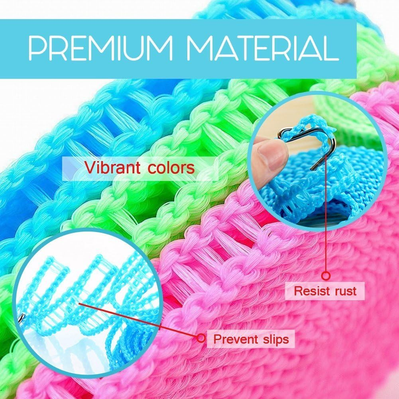 2 Pack Nylon Clothesline Windproof Clothes Drying Rope Travel Clothes Line Porta Item image 6
