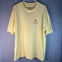 Tommy Bahama Shirt Mens XL Yellow RELAX Short Sleeve T-Shirt - £16.78 GBP