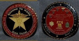ARMY 2ND MEDICAL RECRUITING BATTALION CHALLENGE COIN FOR EXCELLENCE NEAT... - $22.76